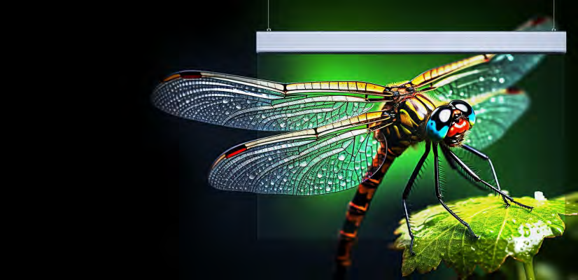 Large transparent display spanning a wide area